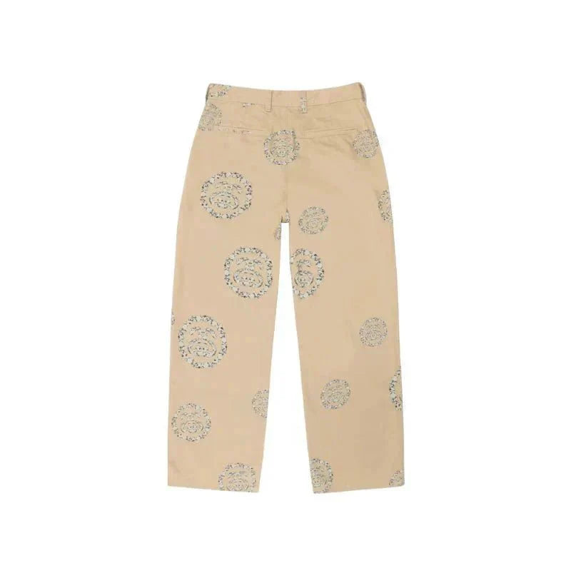 DENIM X STUSSY PANTS SS WREATH CHINO KHAK