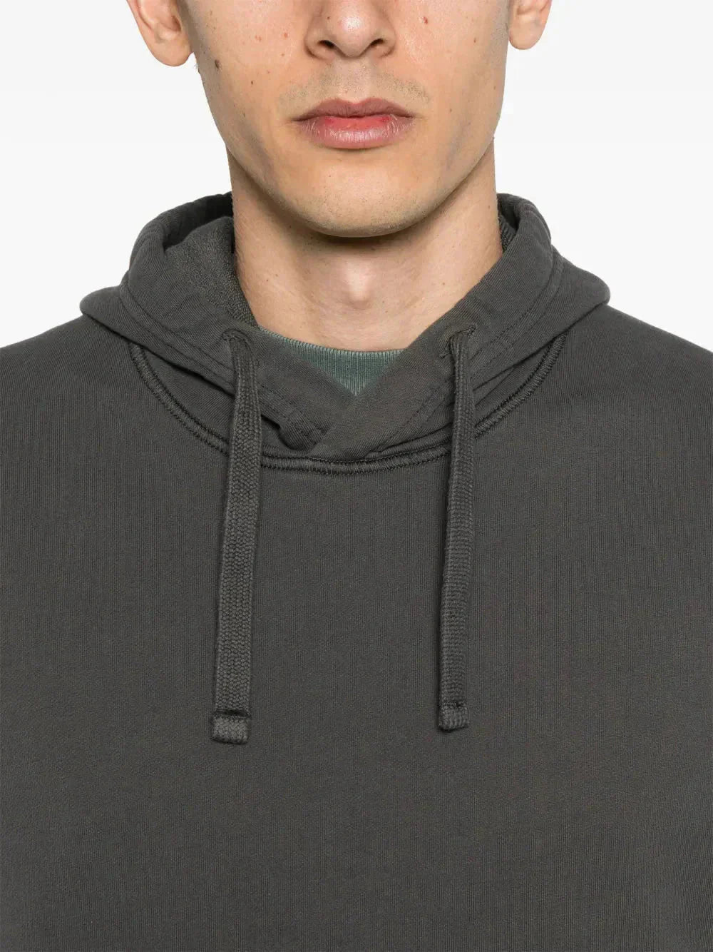 Stone hoodie à patch Compass