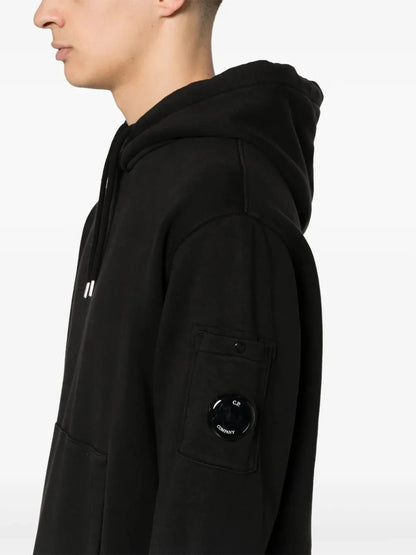 C.P Diagonal Fleece cotton hoodie