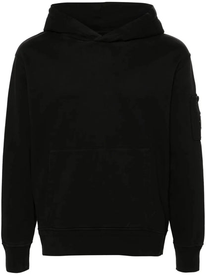 C.P Diagonal Fleece cotton hoodie