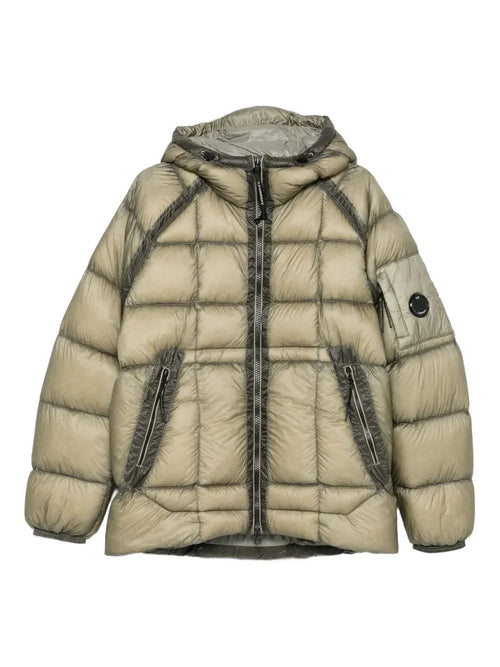 C.P. Lens-detail hooded jacket