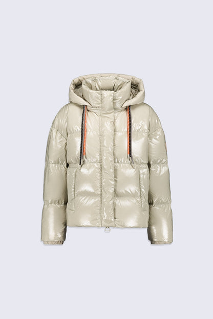 Gertrude Doudoune courte brillante Lili Bright