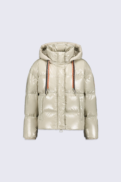 Gertrude Doudoune courte brillante Lili Bright