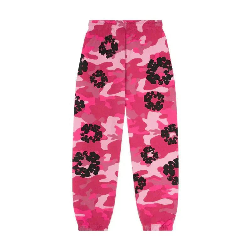 JOGGERS PINK CAMO COTTON WREATH