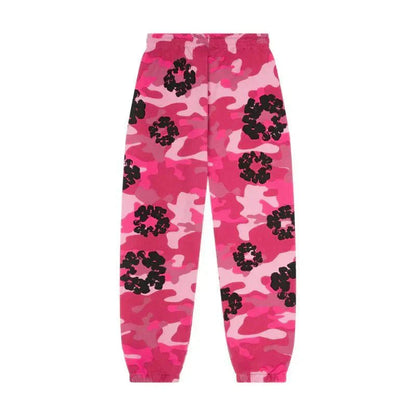 JOGGERS PINK CAMO COTTON WREATH