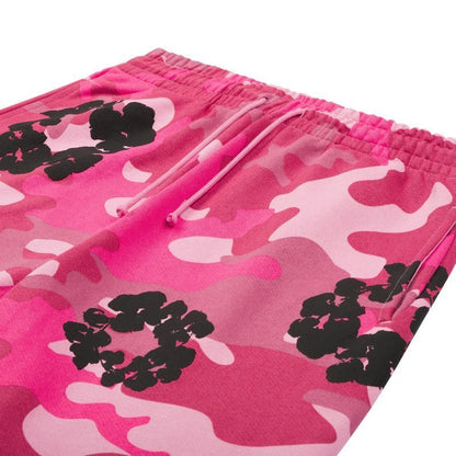 JOGGERS PINK CAMO COTTON WREATH