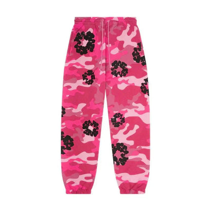 JOGGERS PINK CAMO COTTON WREATH
