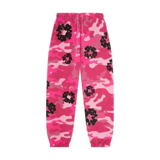 JOGGERS PINK CAMO COTTON WREATH