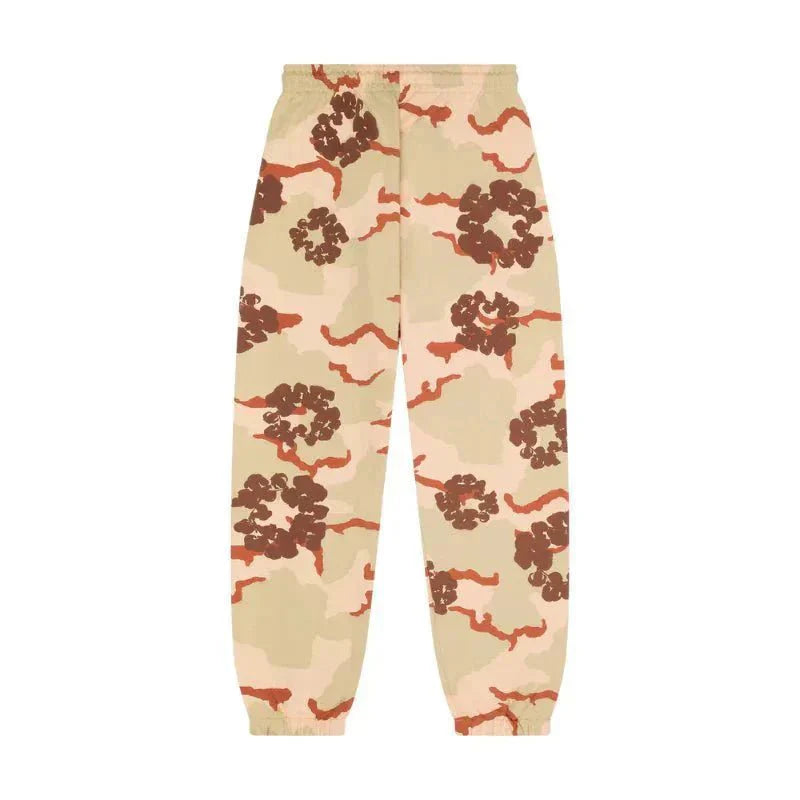 JOGGERS TAN CAMO COTTON WREATH