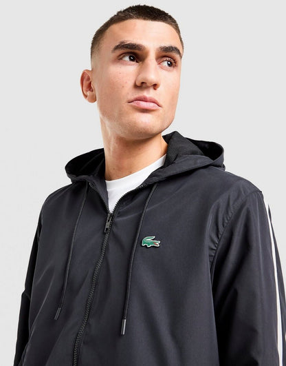 Lacoste Crocodile Woven Hooded Tracksuit