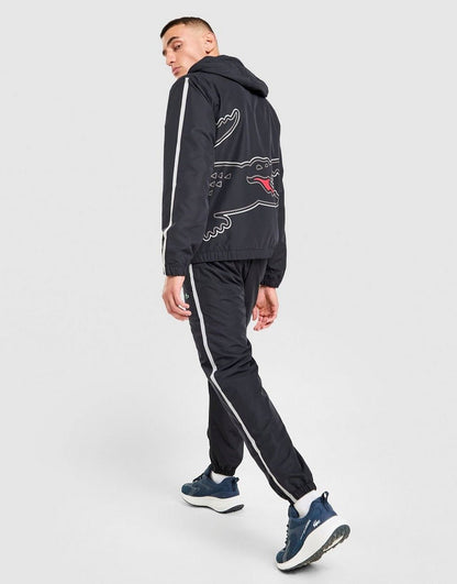 Lacoste Crocodile Woven Hooded Tracksuit