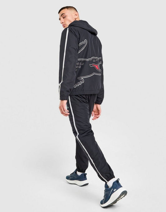 Lacoste Crocodile Woven Hooded Tracksuit