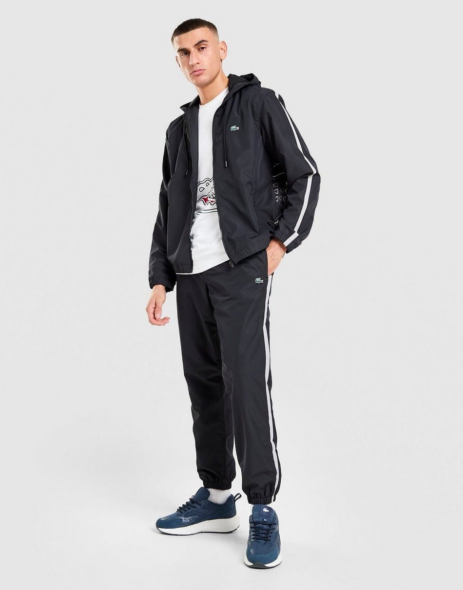 Lacoste Crocodile Woven Hooded Tracksuit