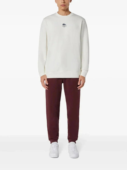 logo-embroidered track pants