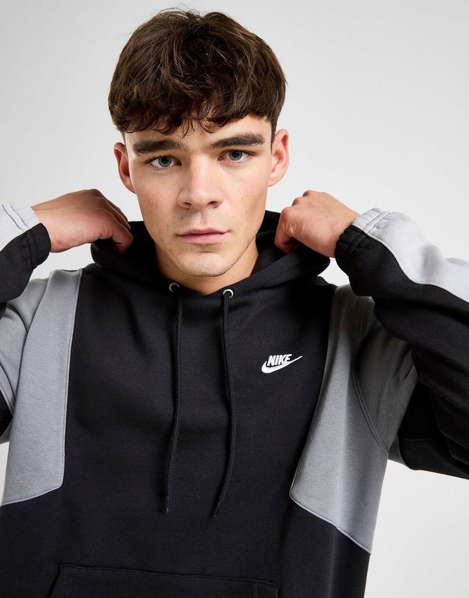 Nike Club Fleece Colour Block Hoodie