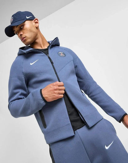 Nike Paris Saint Germain Tech Fleece Full Zip Hoodie