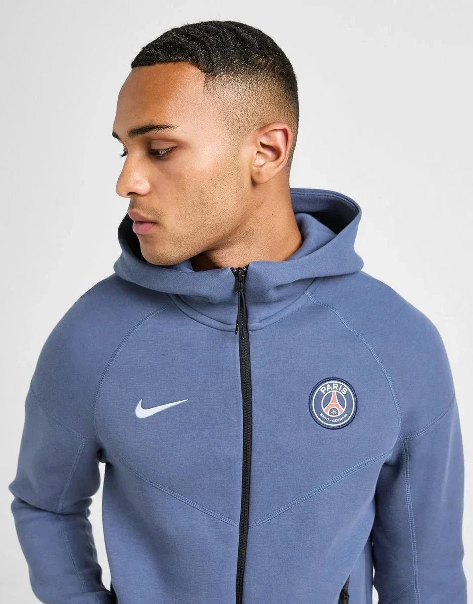 Nike Paris Saint Germain Tech Fleece Full Zip Hoodie