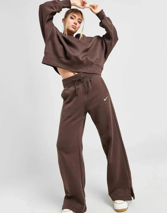 NK Phoenix Fleece Wide Leg Joggers