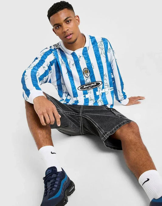 NK T-shirt à manches longues de football rétro