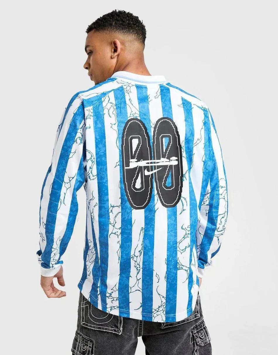 NK T-shirt à manches longues de football rétro