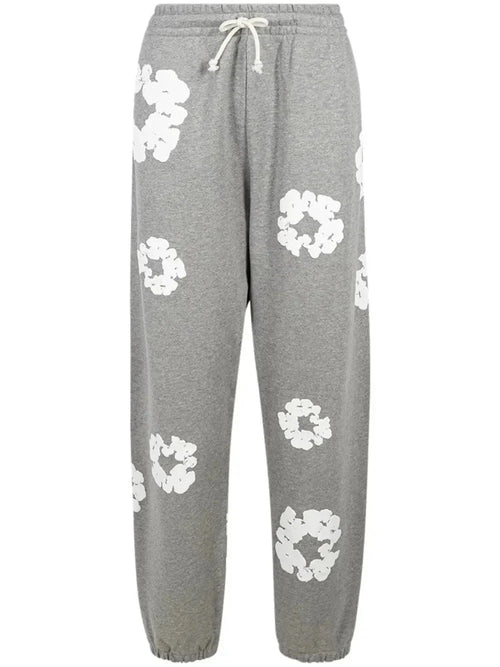 pantalon de jogging à lien de resserrage