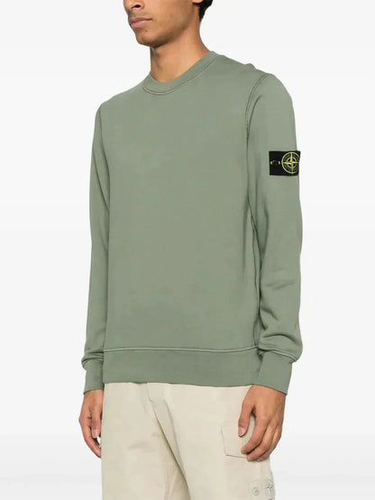 Stone Compass-patch sweatshirt