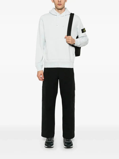 Stone hoodie à patch Compass