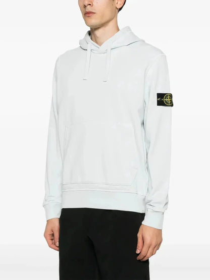 Stone hoodie à patch Compass