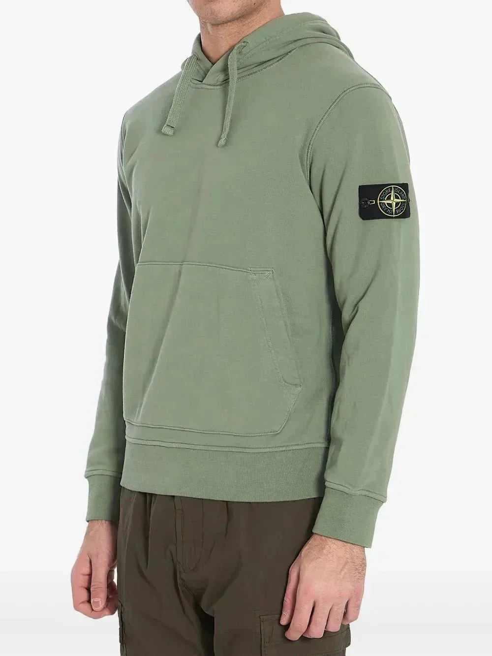 Stone hoodie à patch Compass