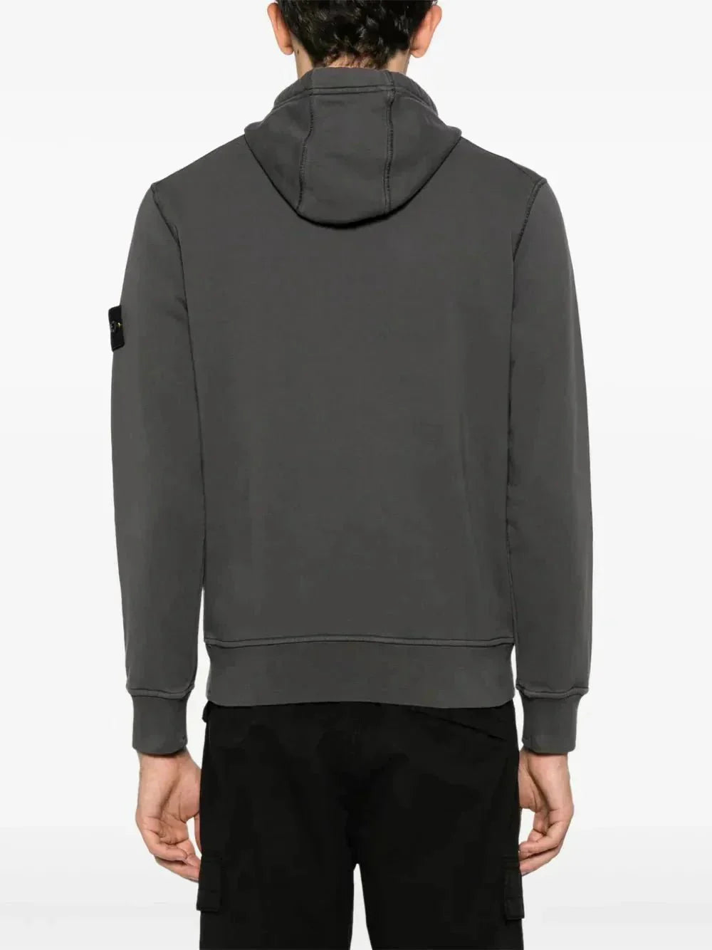 Stone hoodie à patch Compass