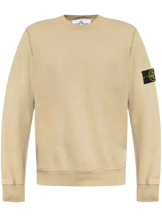 Stone sweat en coton à patch Compass