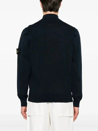 Stone sweat en coton à patch Compass