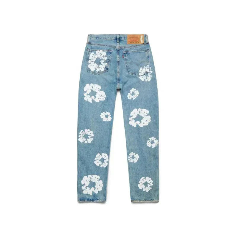 TEARS JEANS BLUE