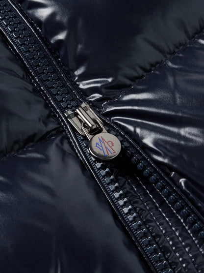 Moncler Maya Logo-Appliquéd Quilted Nylon Hooded Down Jacket
